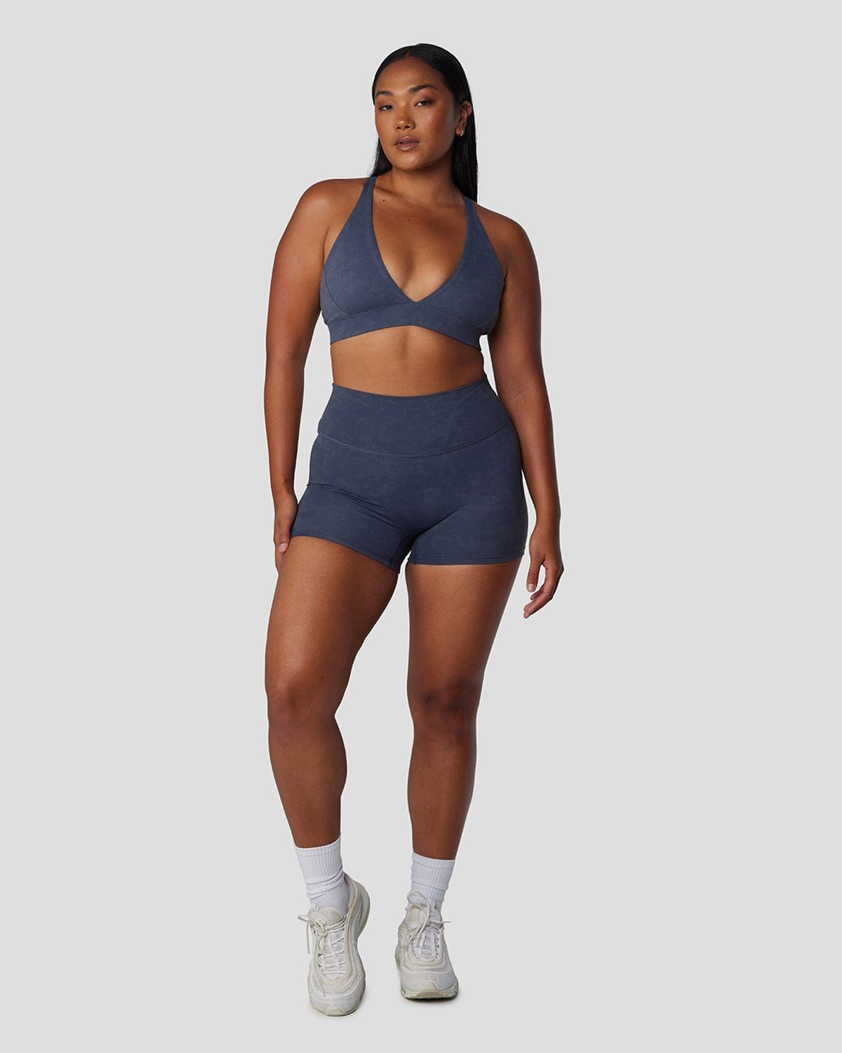 Fade Shorts 4" | Slate sold by Crop Shop Boutique product image thumbnail 7