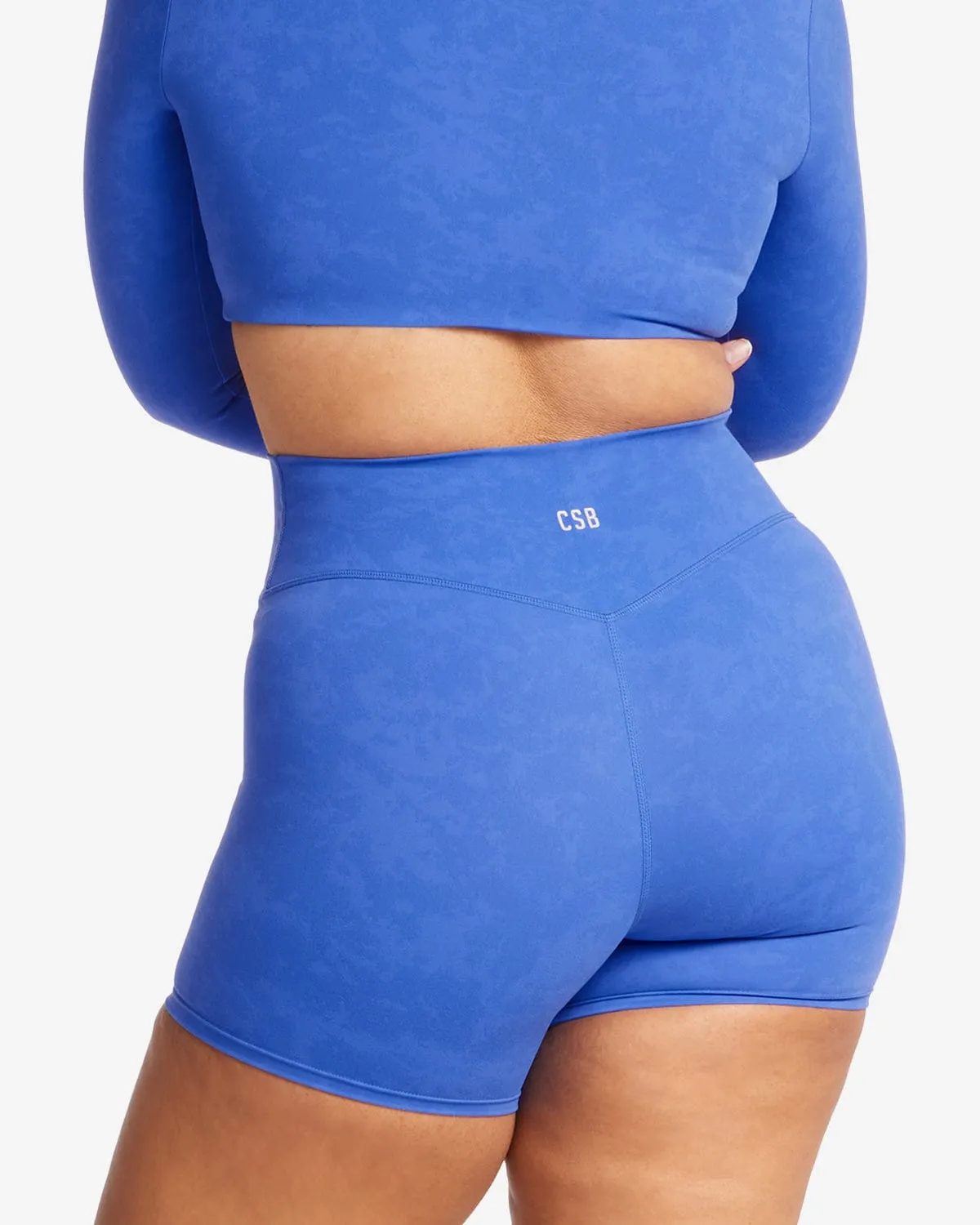 Fade Shorts 5" | Royal sold by Crop Shop Boutique product image thumbnail 2