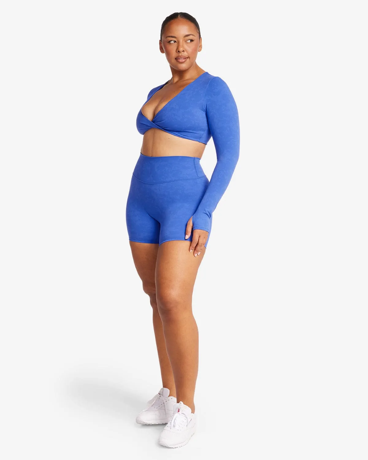 Fade Shorts 5" | Royal sold by Crop Shop Boutique product image thumbnail 3