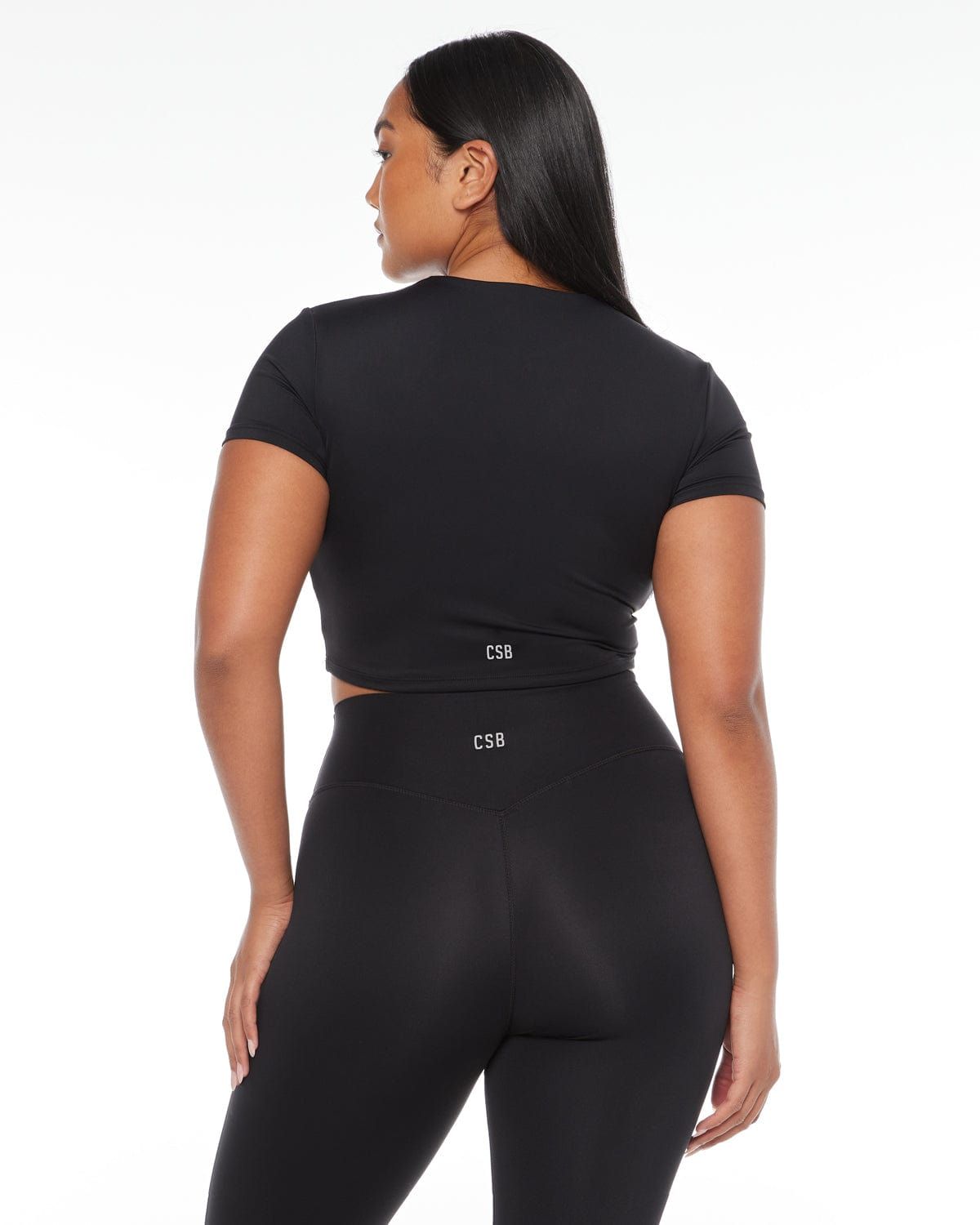 Freedom Cropped Tee | Black sold by Crop Shop Boutique product image thumbnail 2