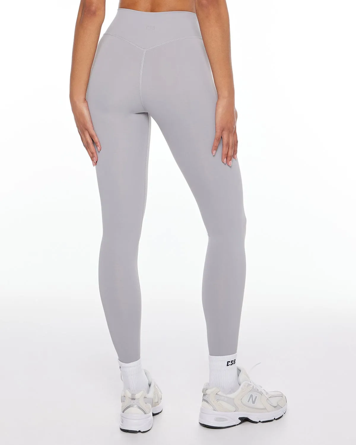 Activluxe Leggings | Cool Grey sold by Crop Shop Boutique product image thumbnail 2