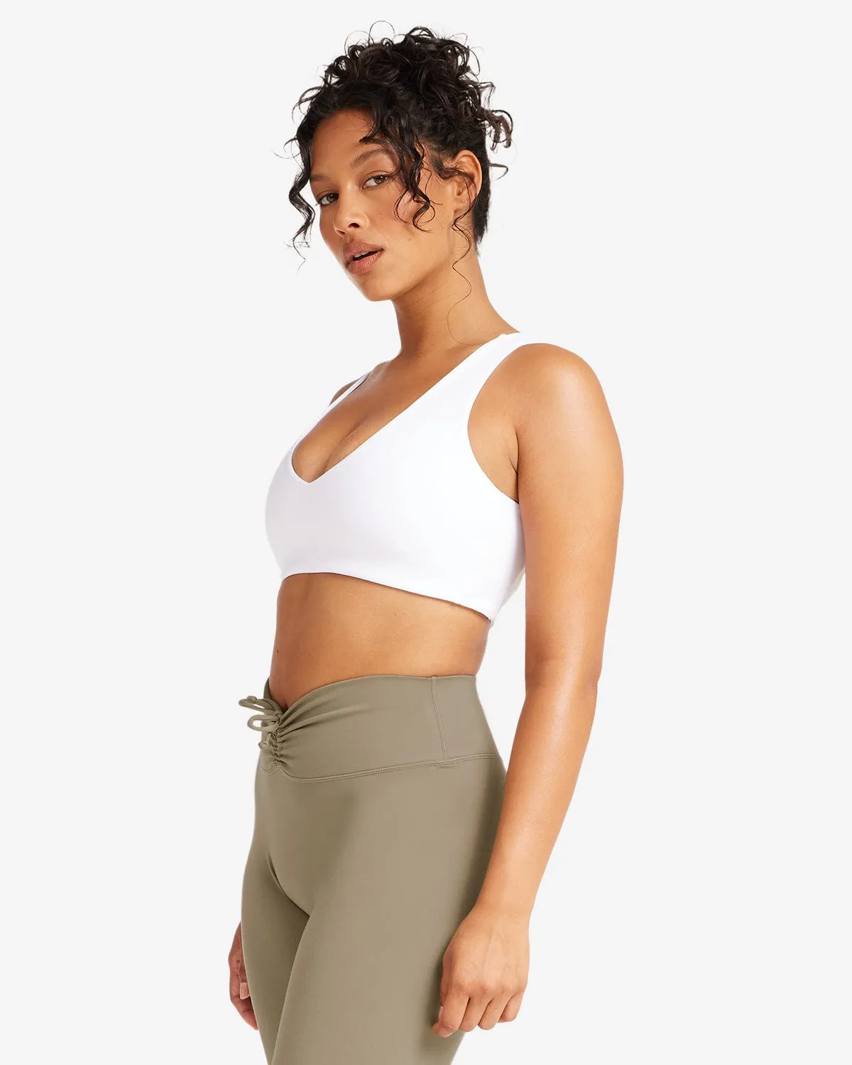 IM Serenity Open Back Crop | White sold by Crop Shop Boutique product image thumbnail 3