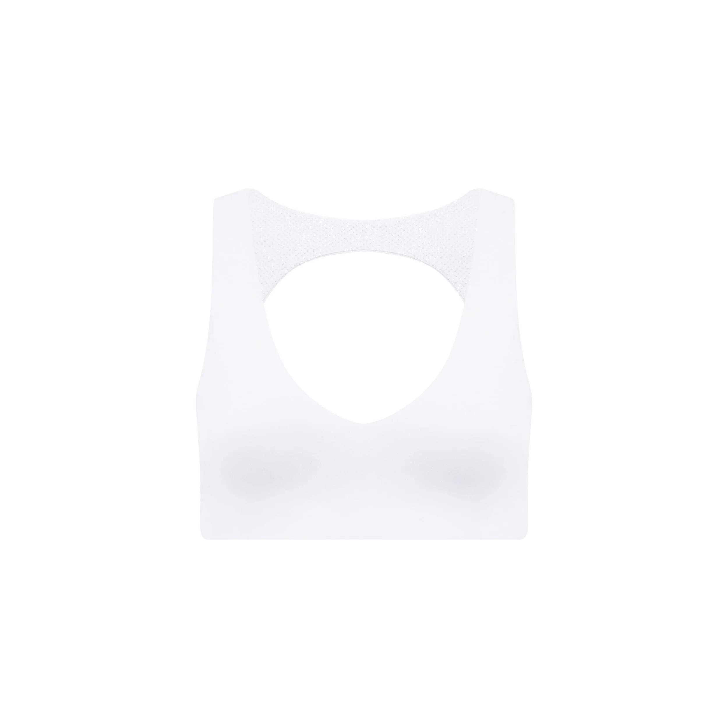 IM Serenity Open Back Crop | White sold by Crop Shop Boutique product image thumbnail 4