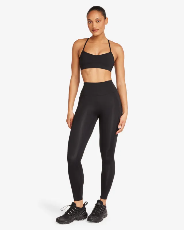 Activluxe Contour Pocket Leggings | Black sold by Crop Shop Boutique