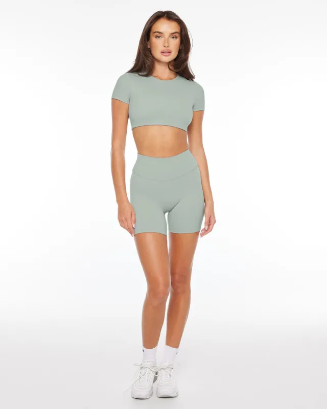 Freedom Shorts 6" | Mineral sold by Crop Shop Boutique