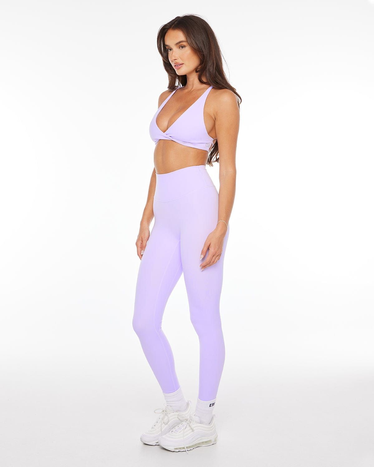 Imperfect - Serenity Leggings | Lilac sold by Crop Shop Boutique product image thumbnail 3