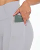 Activluxe Pocket Leggings | Cool Grey sold by Crop Shop Boutique