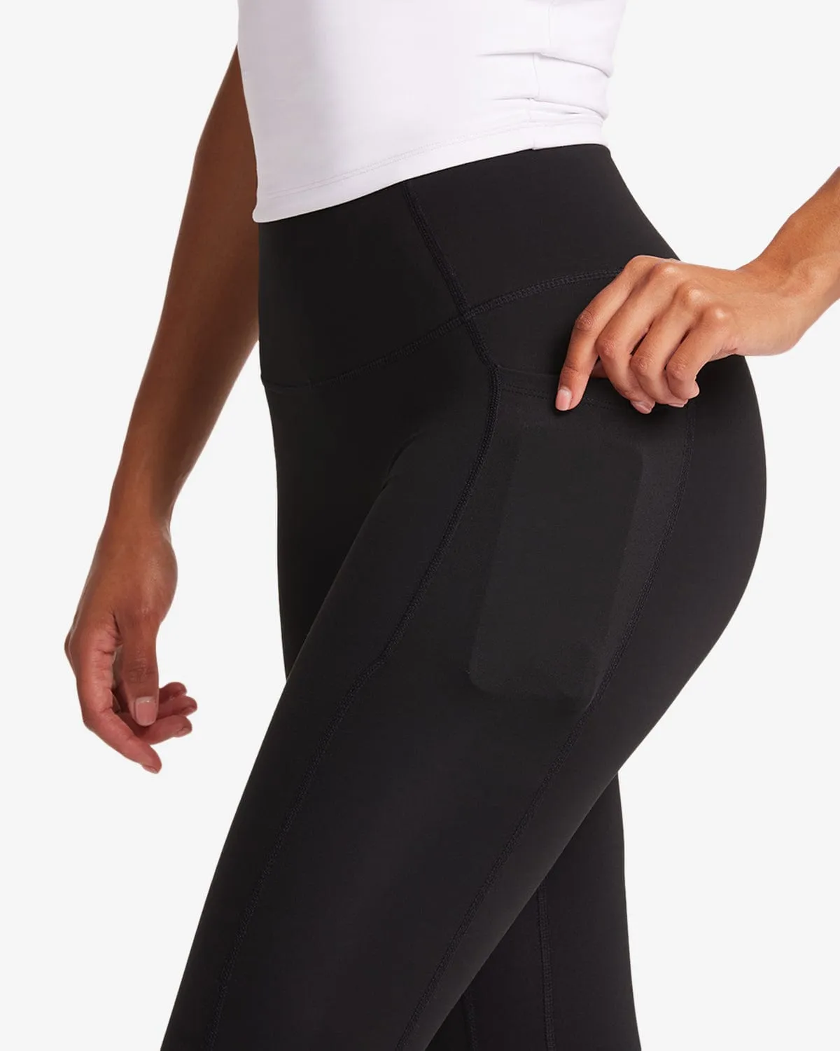Activluxe Pocket Leggings | Black sold by Crop Shop Boutique product image thumbnail 2