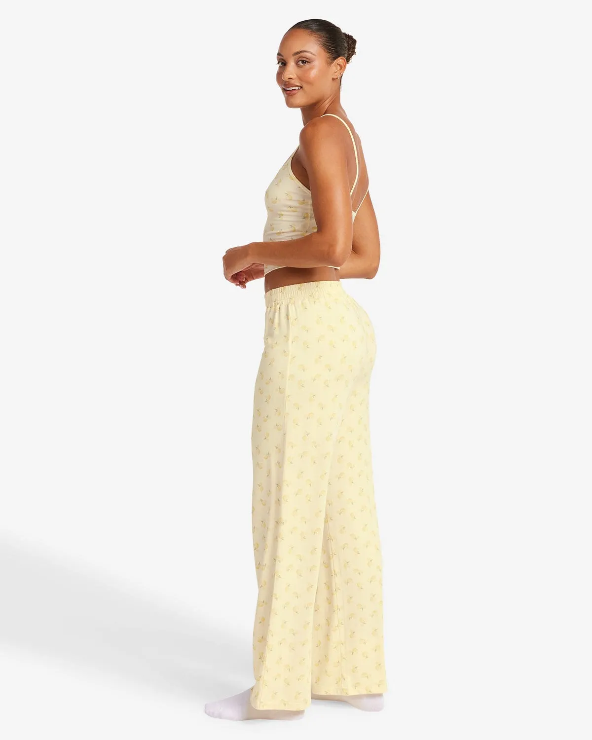Sleep Pants | Lemon Print sold by Crop Shop Boutique product image thumbnail 3