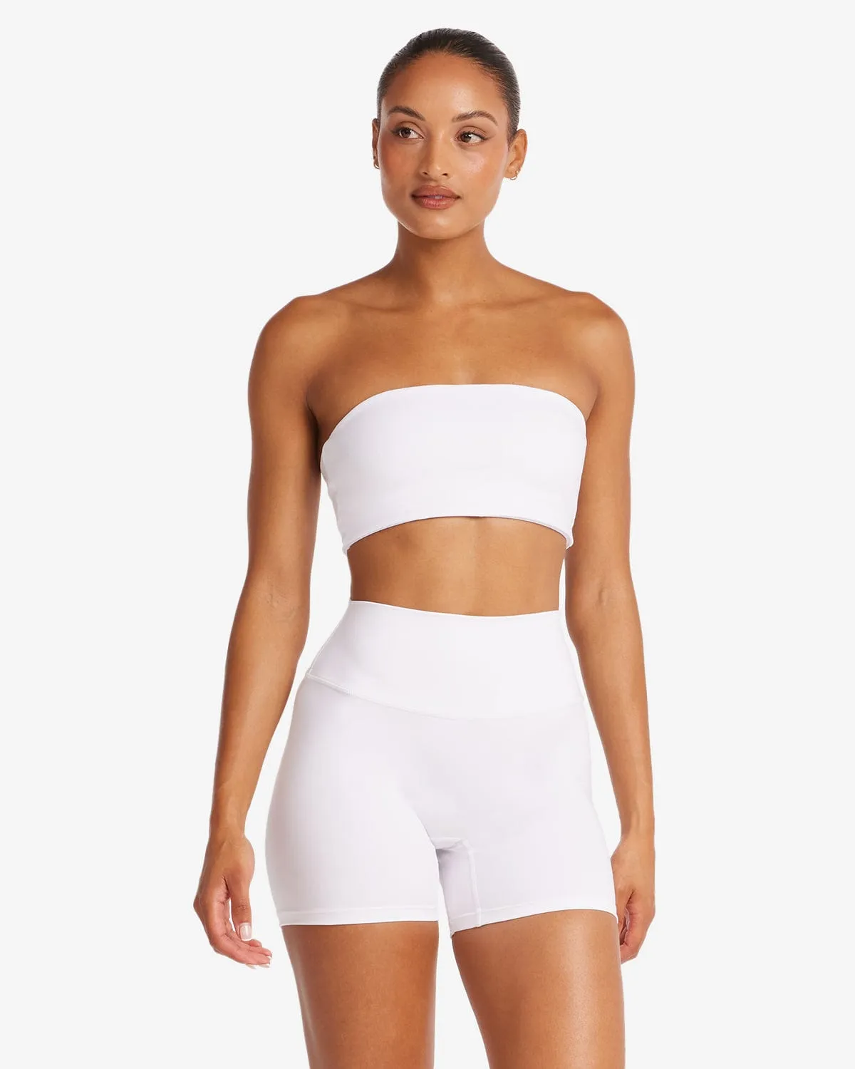 Serenity Alyssa Bandeau | White sold by Crop Shop Boutique product image thumbnail 2