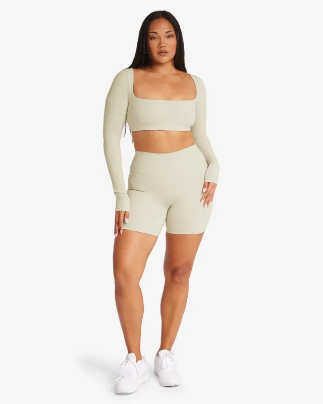 Freedom Shorts 6" | Chai sold by Crop Shop Boutique