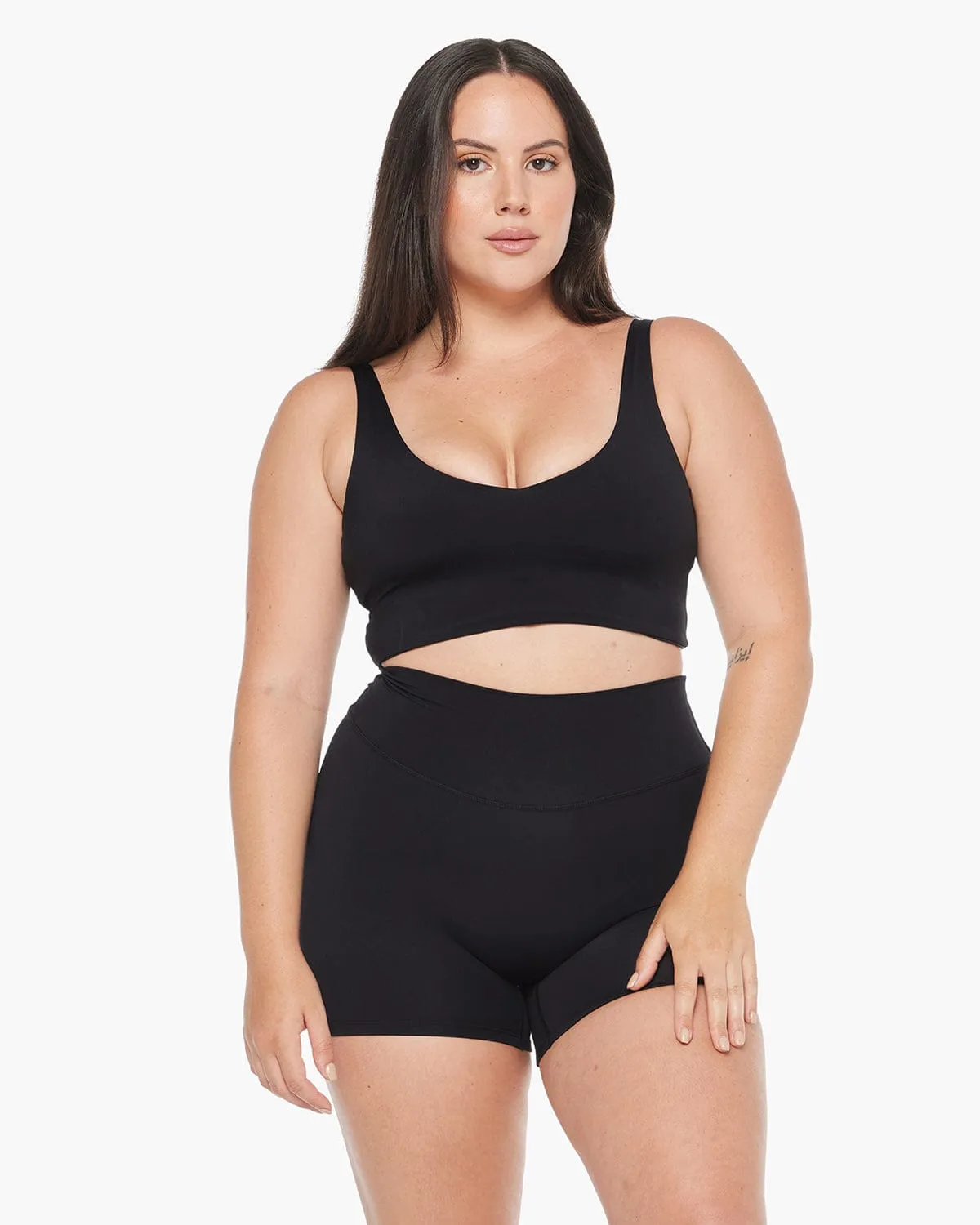 Freedom Essential Cropped Tank | Black sold by Crop Shop Boutique product image thumbnail 5