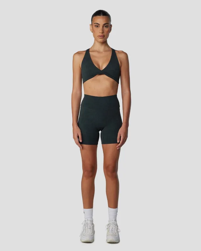 Fade Shorts 6" | Evergreen sold by Crop Shop Boutique