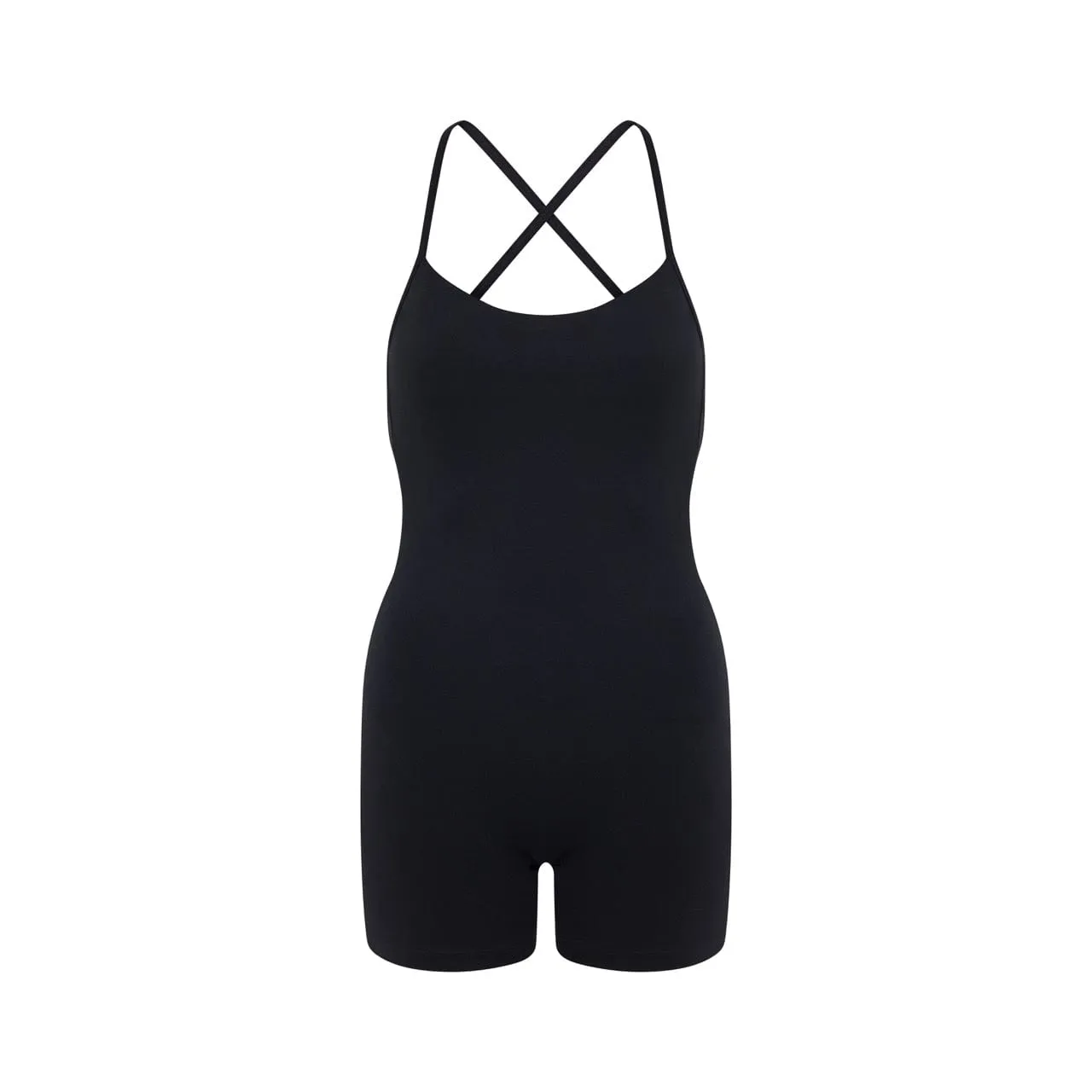 Fade Open Back Playsuit | Black sold by Crop Shop Boutique product image thumbnail 5