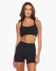 Serenity Lila Crop | Black sold by Crop Shop Boutique