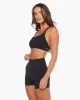 Serenity Lila Crop | Black sold by Crop Shop Boutique