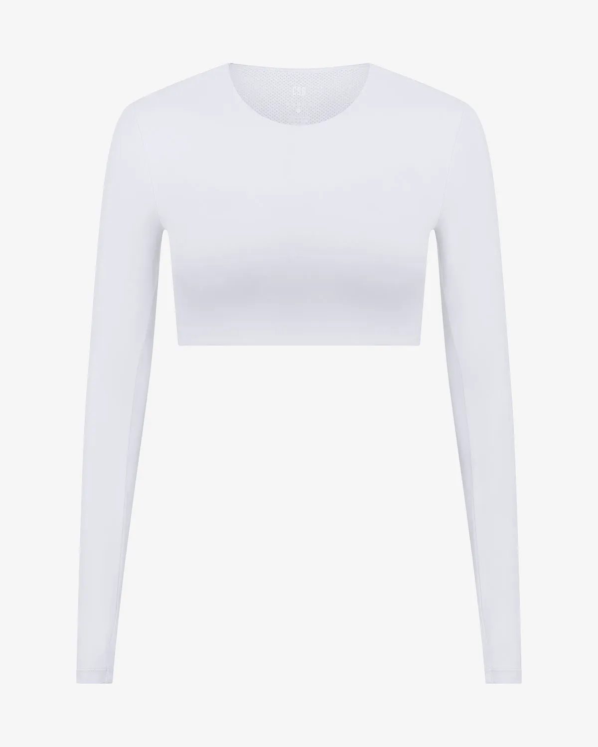 Freedom Luna Power Long Sleeve Crop | White sold by Crop Shop Boutique product image thumbnail 4