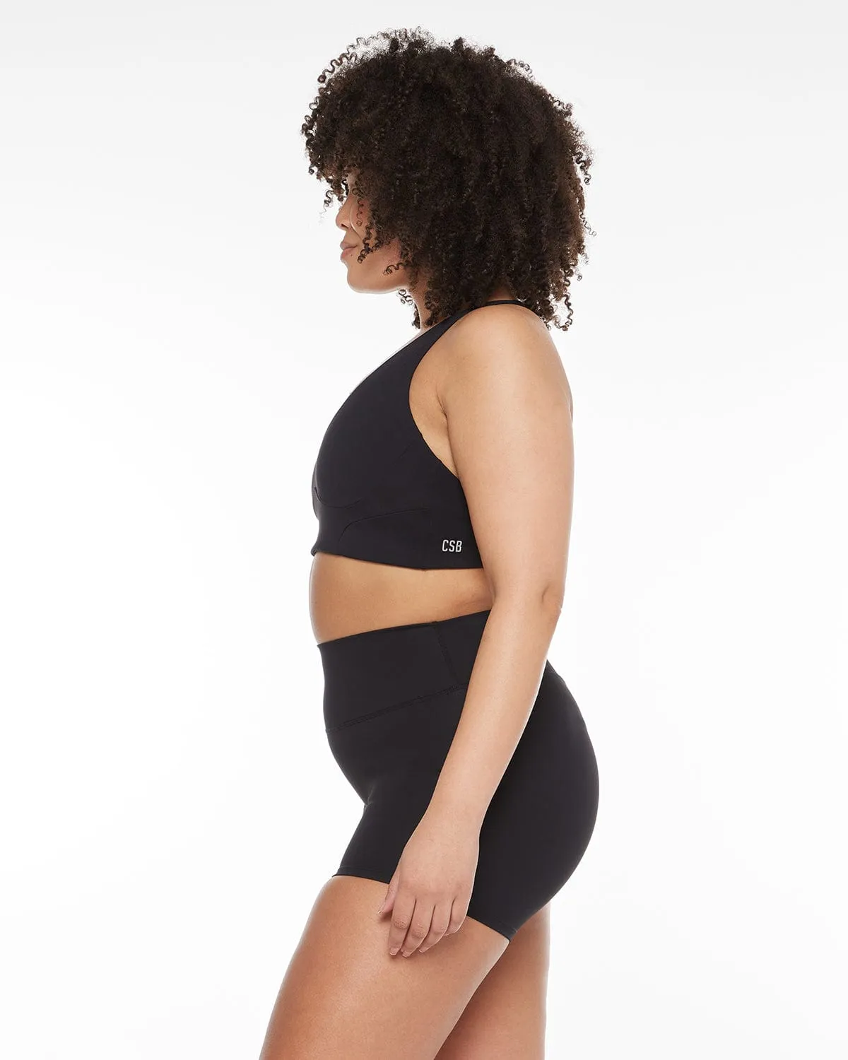 Activluxe Venus Panel Crop | Black sold by Crop Shop Boutique product image thumbnail 3