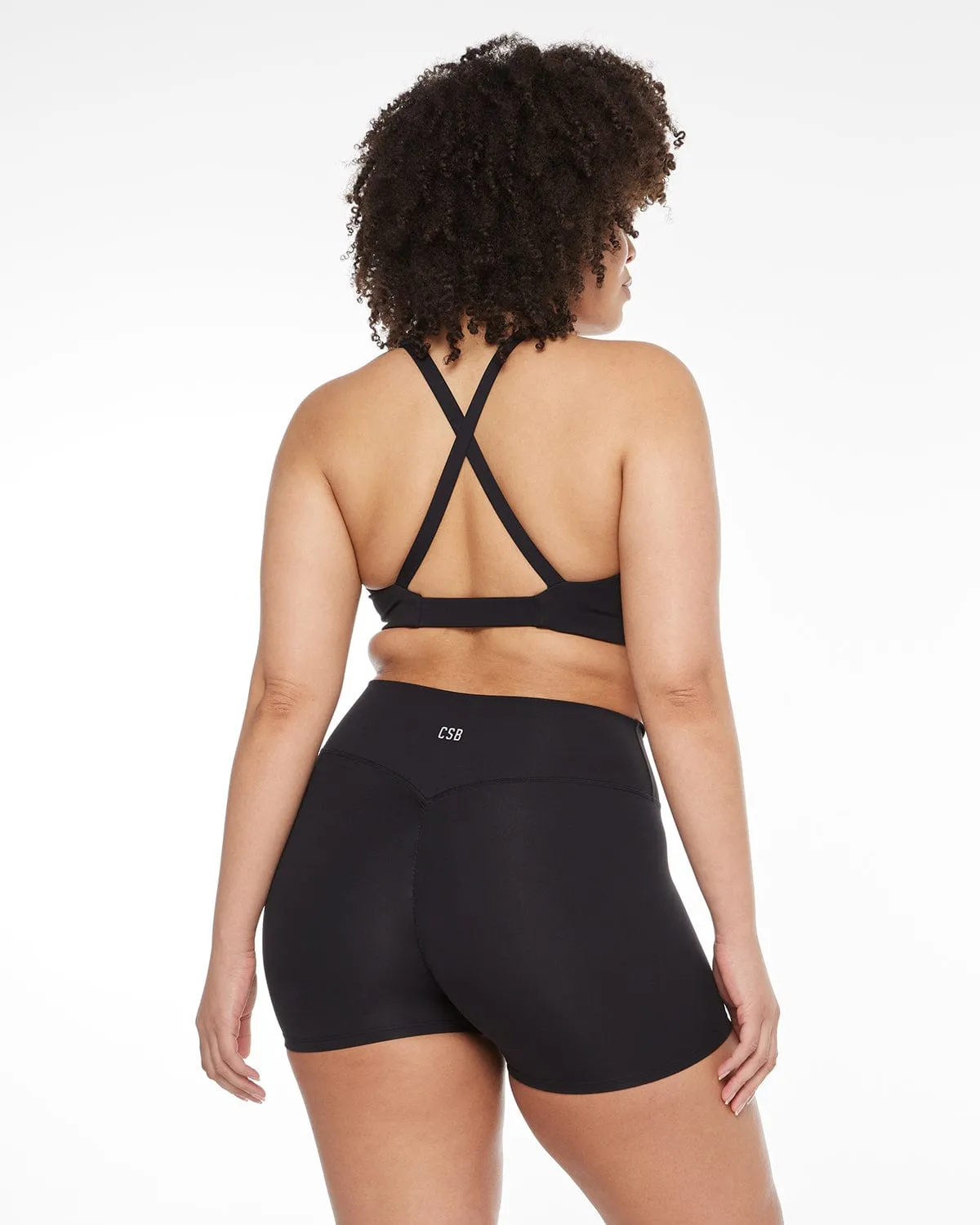 Activluxe Venus Panel Crop | Black sold by Crop Shop Boutique product image thumbnail 2