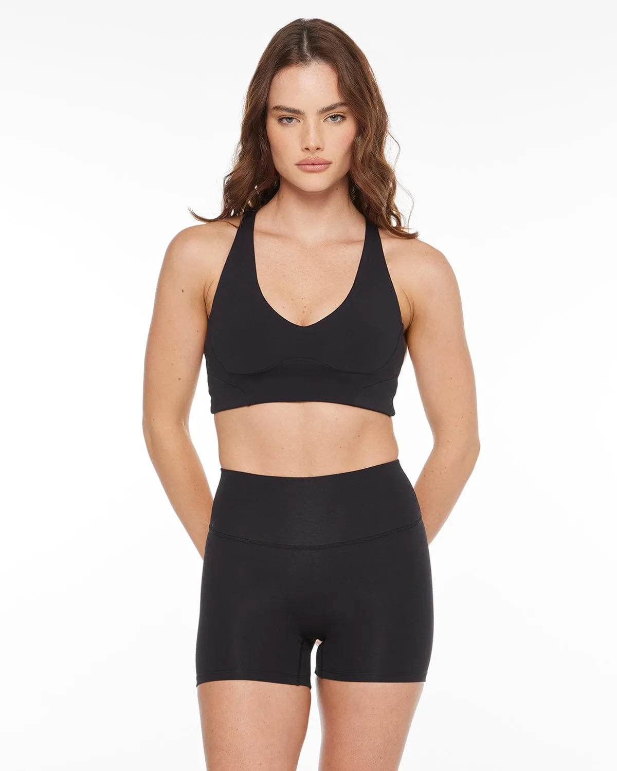 Activluxe Venus Panel Crop | Black sold by Crop Shop Boutique product image thumbnail 5