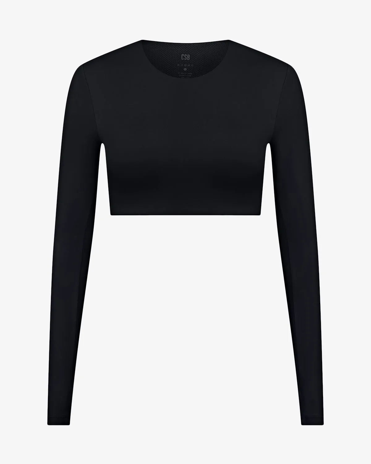 Freedom Luna Power Long Sleeve Crop | Black sold by Crop Shop Boutique product image thumbnail 5