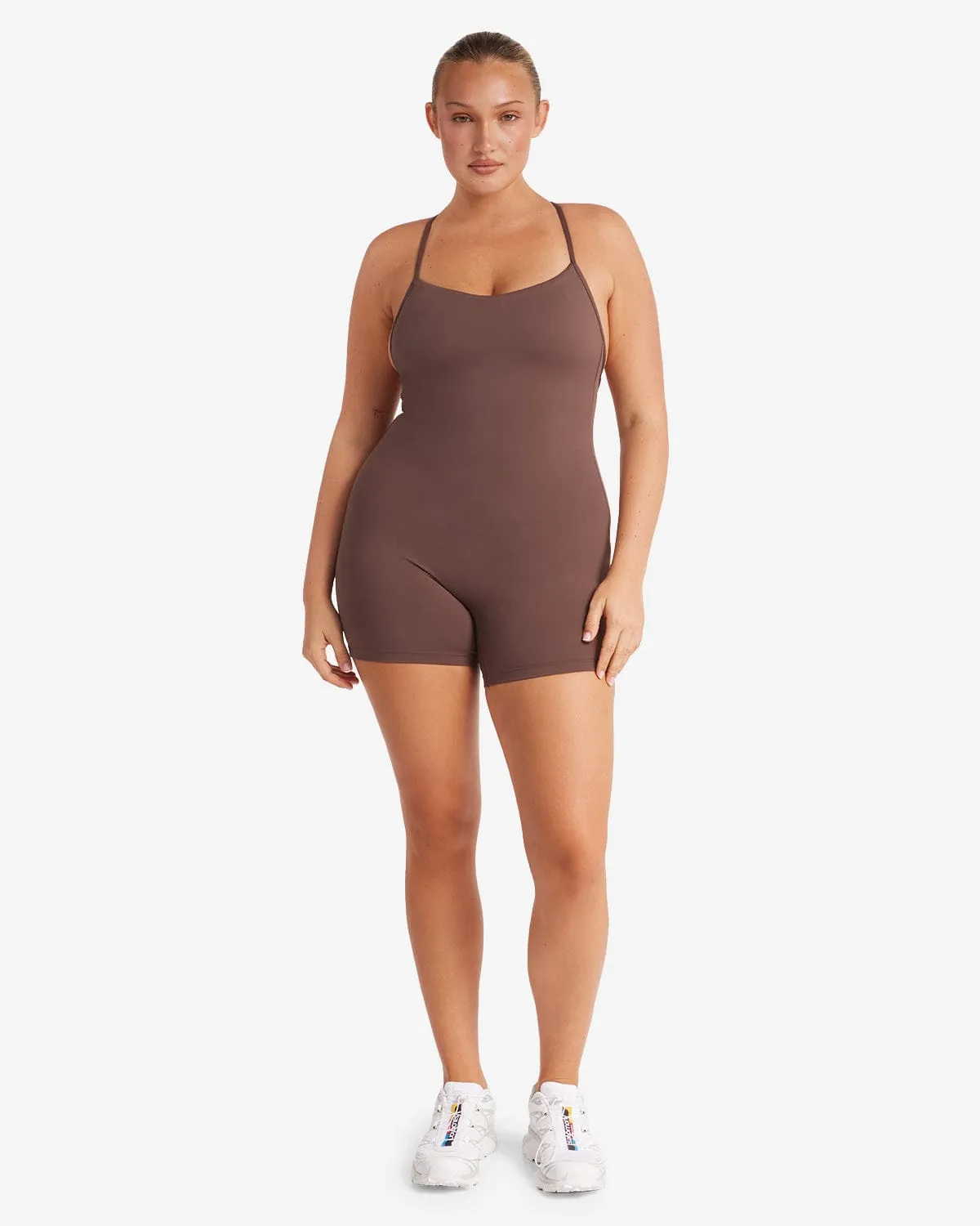 Activluxe Open Back Playsuit | Trail sold by Crop Shop Boutique product image thumbnail 2