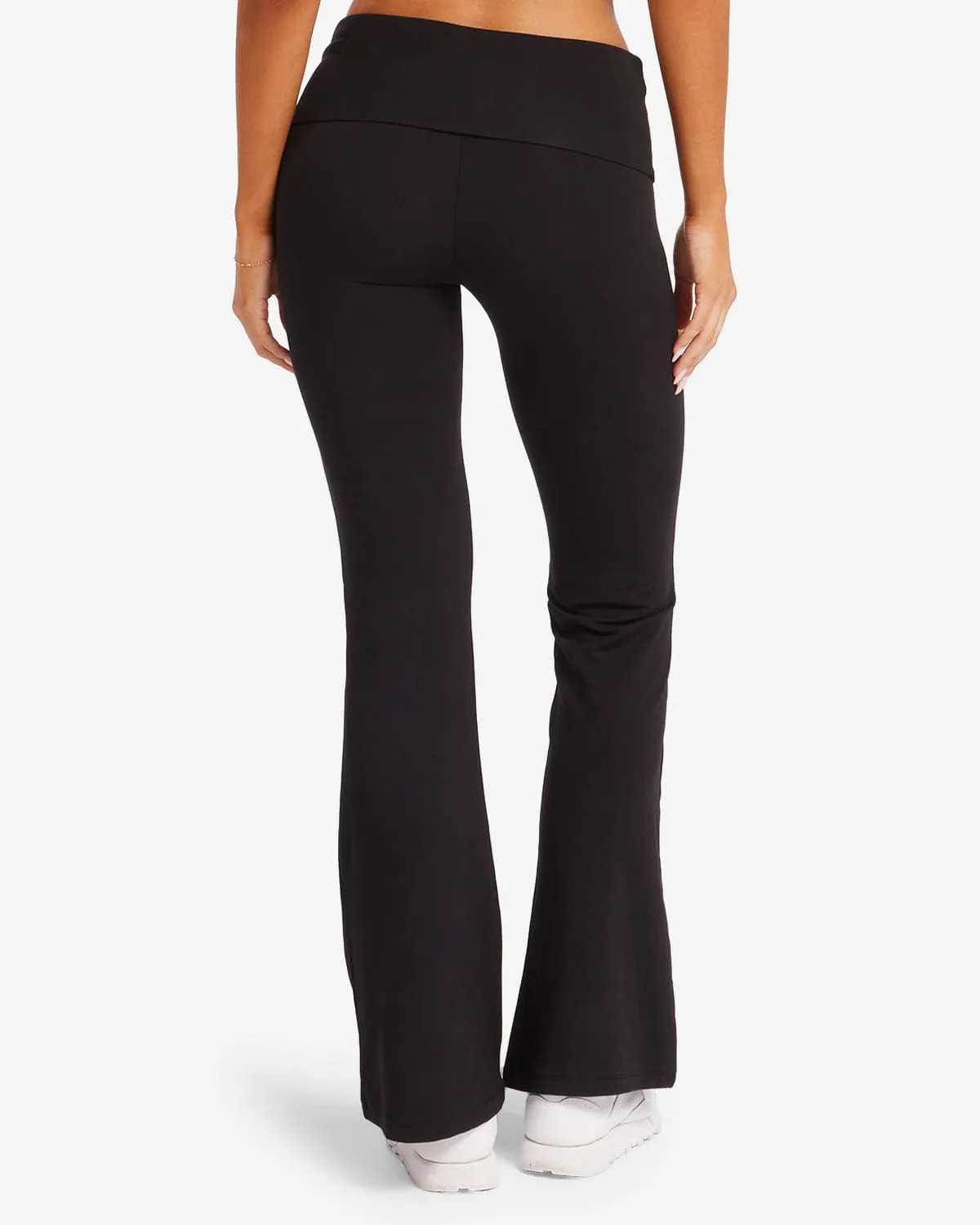 Jersey Flare Pant | Black sold by Crop Shop Boutique product image thumbnail 4