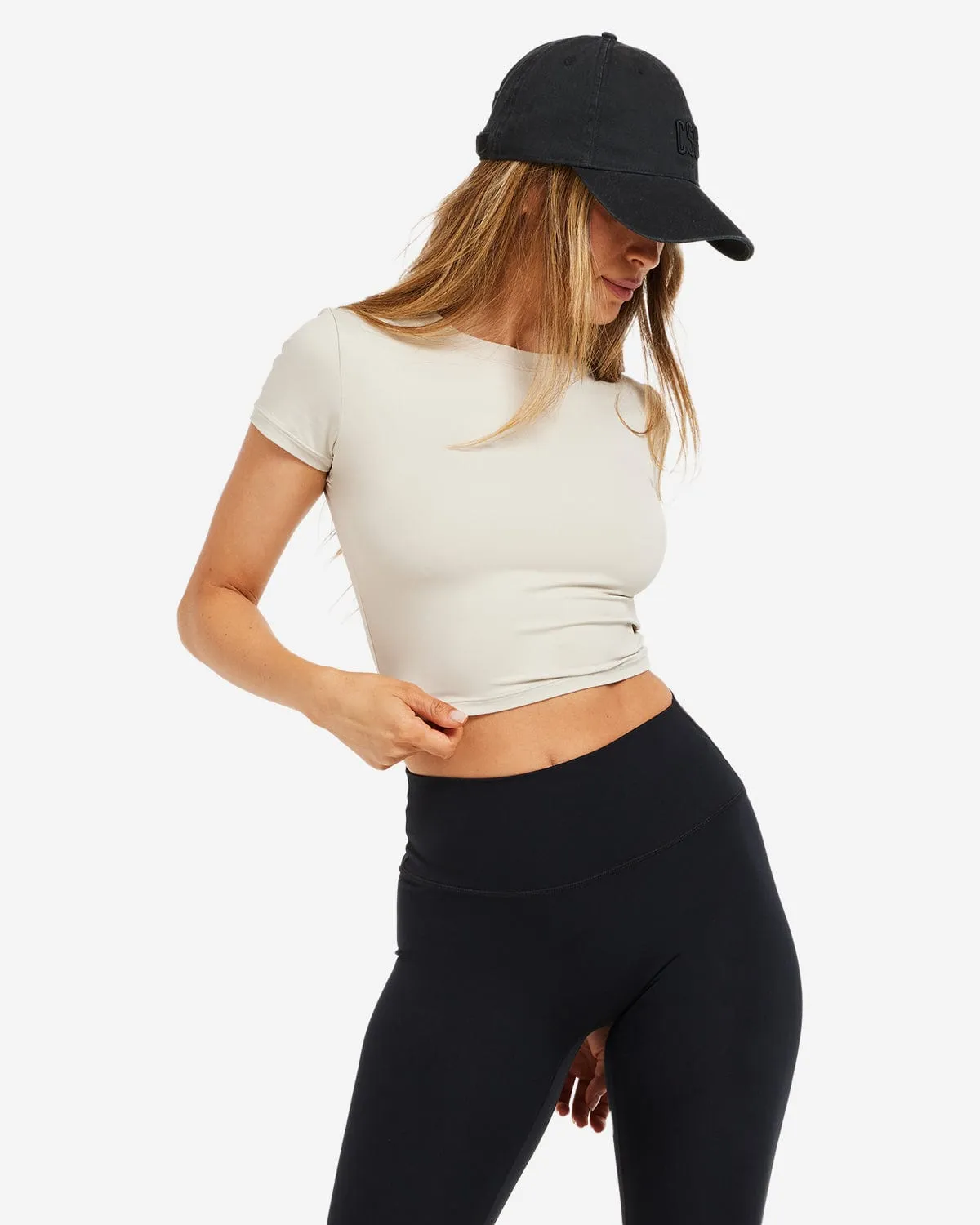 Air Tee | Oak sold by Crop Shop Boutique product image thumbnail 5