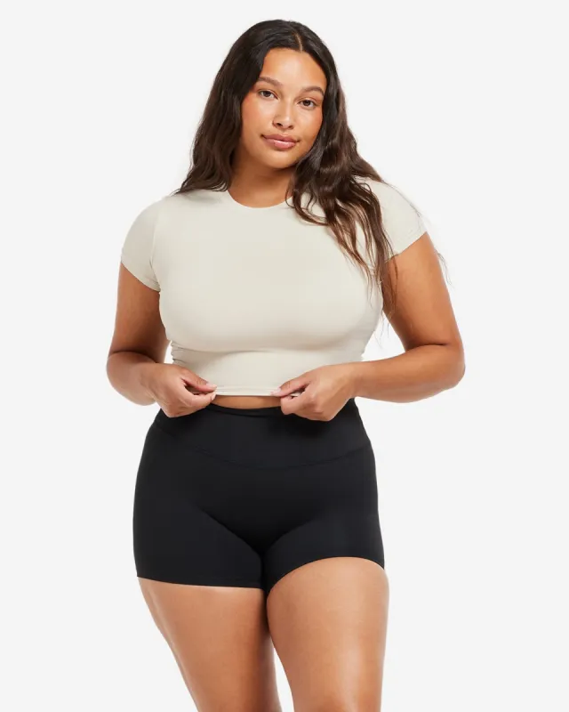 Air Tee | Oak sold by Crop Shop Boutique