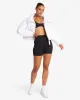 Cropped Puffer Jacket | White sold by Crop Shop Boutique