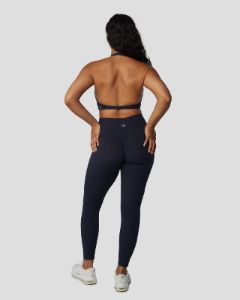 Serenity Drawstring Scrunch Leggings | Midnight sold by Crop Shop Boutique