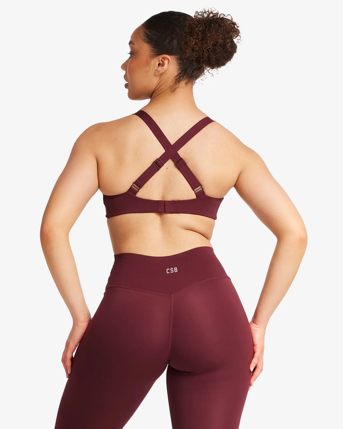 Serenity Naomi Crop | Burgundy sold by Crop Shop Boutique product image thumbnail 2