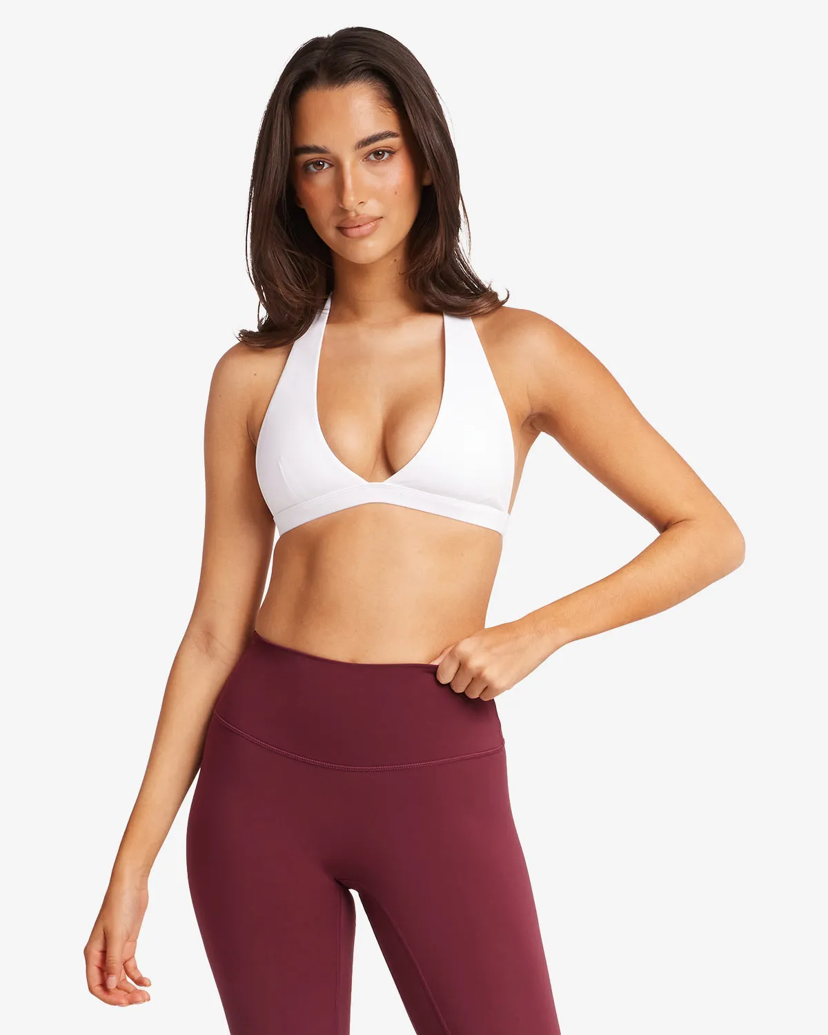 Serenity Celine Crop | White sold by Crop Shop Boutique