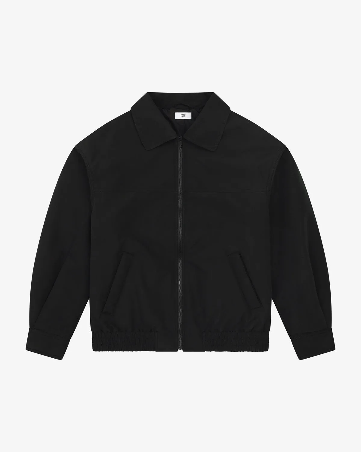 Oversized Bomber Jacket | Black sold by Crop Shop Boutique product image thumbnail 5