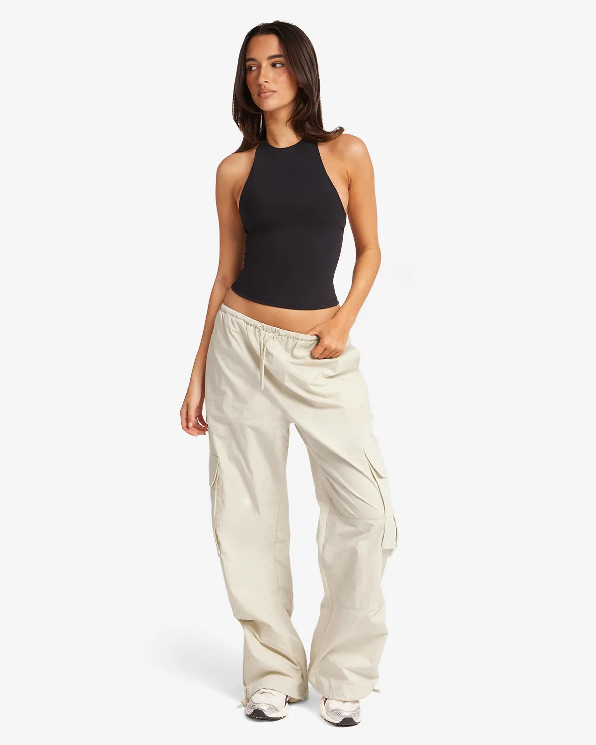 Cargo Pants | Oak sold by Crop Shop Boutique product image thumbnail 4