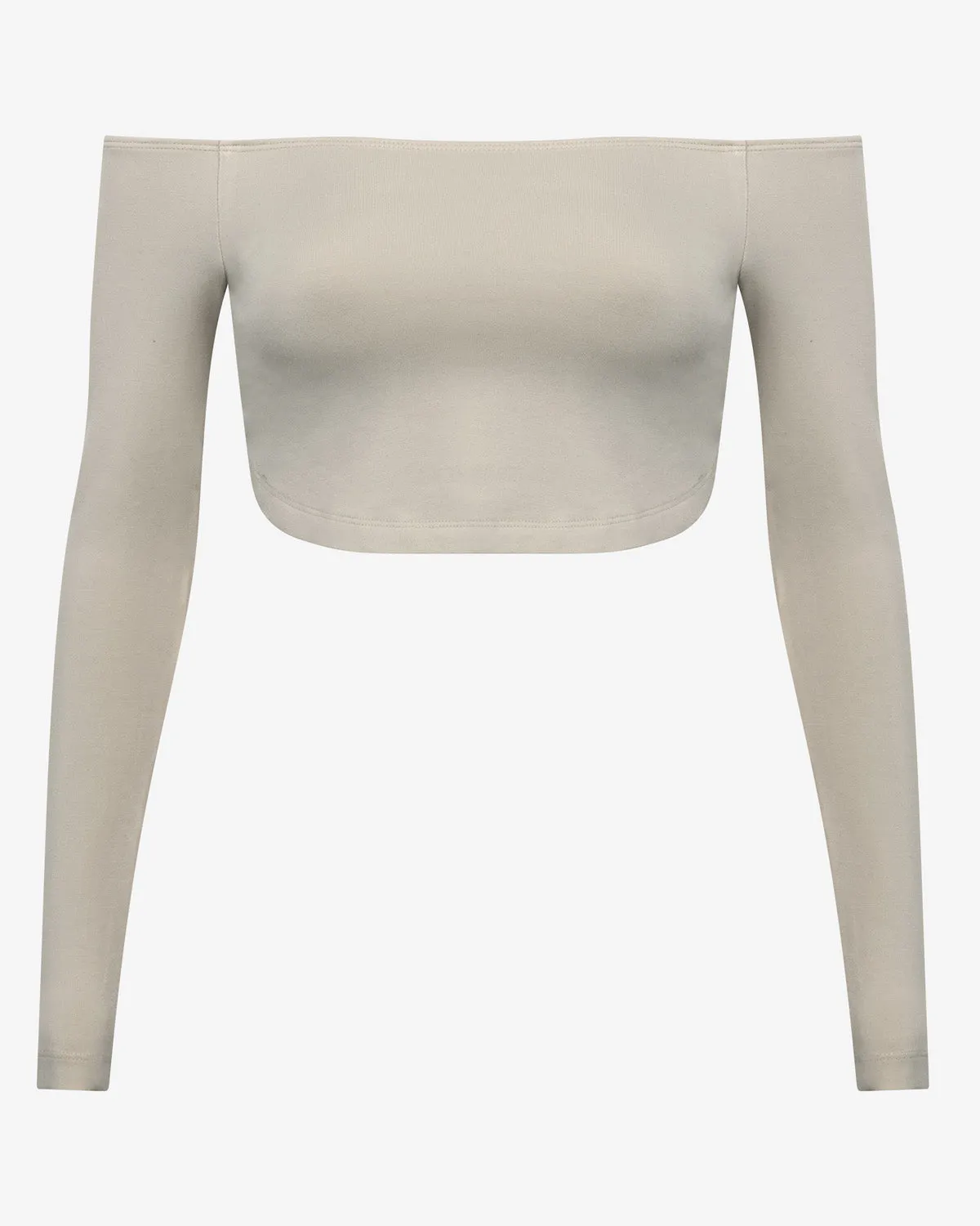 Open Back Long Sleeve Top | Oak sold by Crop Shop Boutique product image thumbnail 4