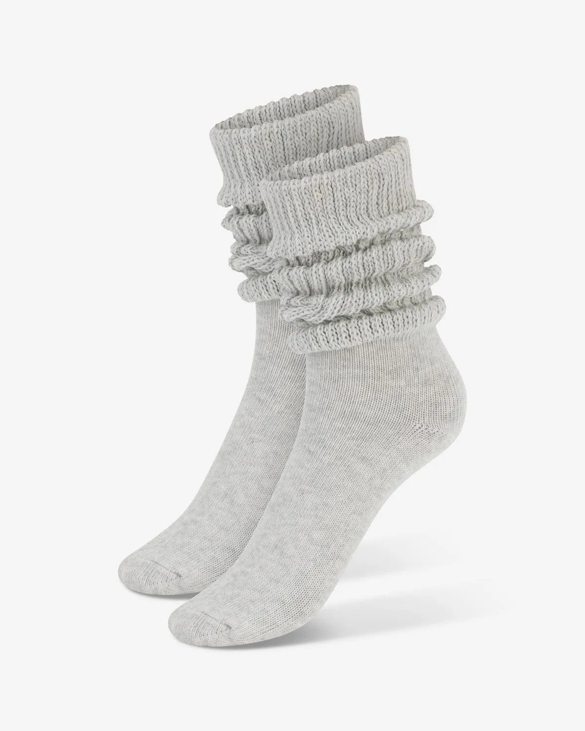 Cozy Rib Socks | Grey sold by Crop Shop Boutique product image thumbnail 2