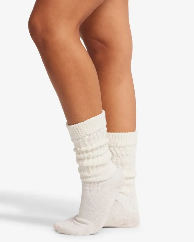 Cozy Rib Socks | Vanilla sold by Crop Shop Boutique