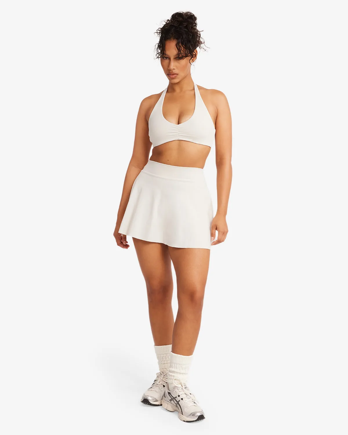 Form Flare Skirt | Vanilla sold by Crop Shop Boutique