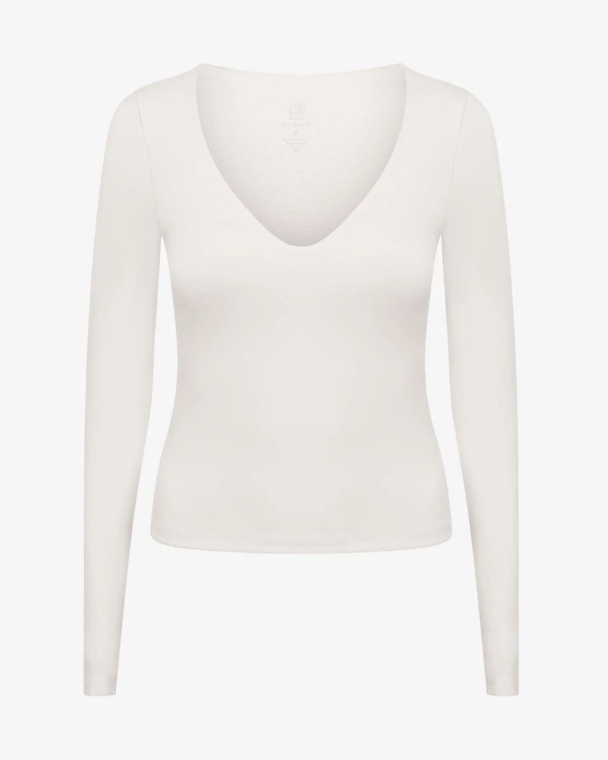 Form Alina Long Sleeve Top | Vanilla sold by Crop Shop Boutique product image thumbnail 4