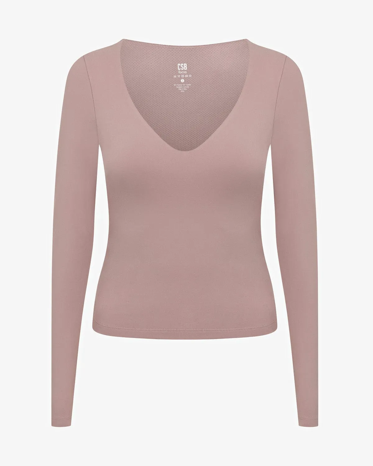 Form Alina Long Sleeve Top | Walnut sold by Crop Shop Boutique product image thumbnail 4