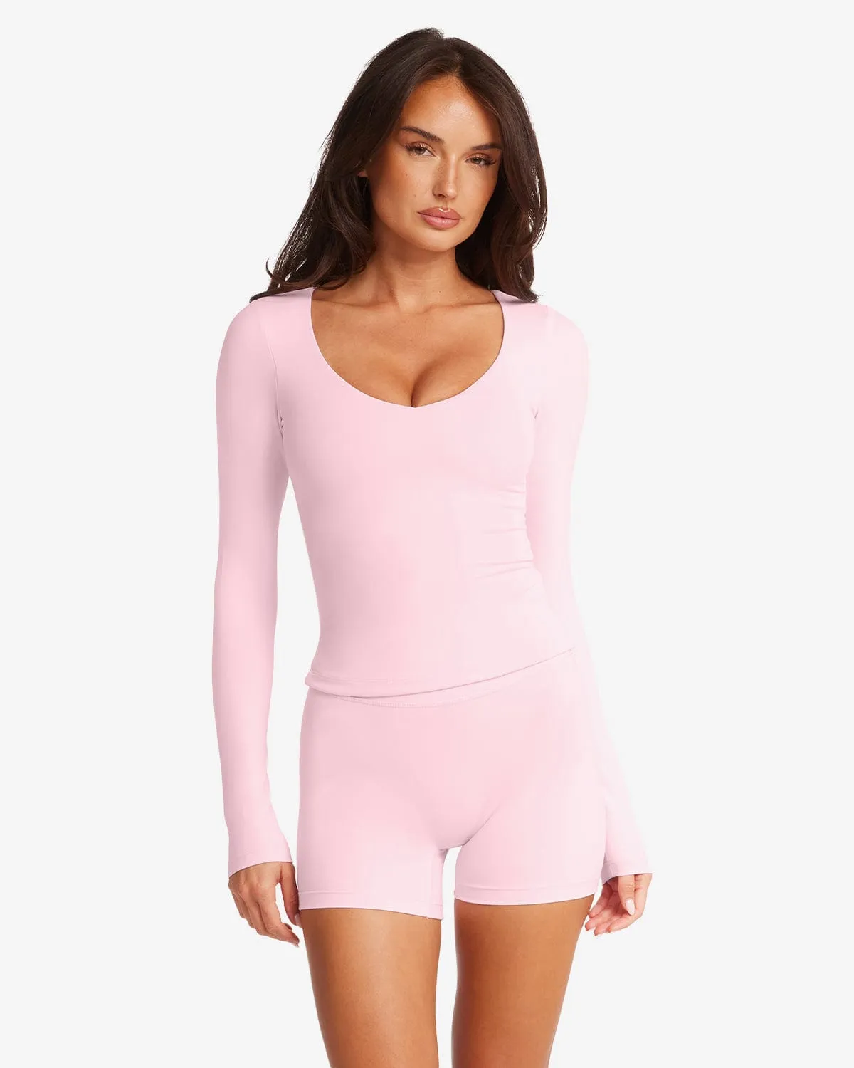 Form Alina Long Sleeve Top | Blossom sold by Crop Shop Boutique