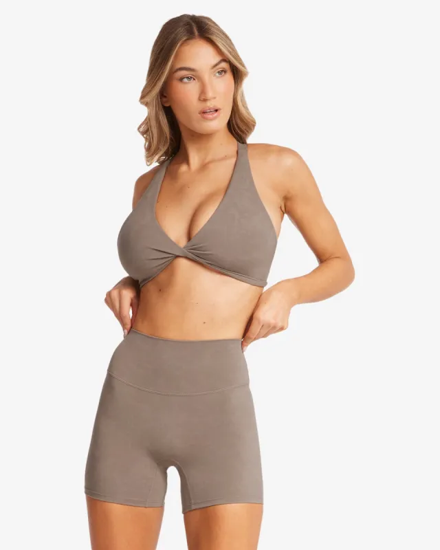 Fade Sierra Crop | Mocha sold by Crop Shop Boutique