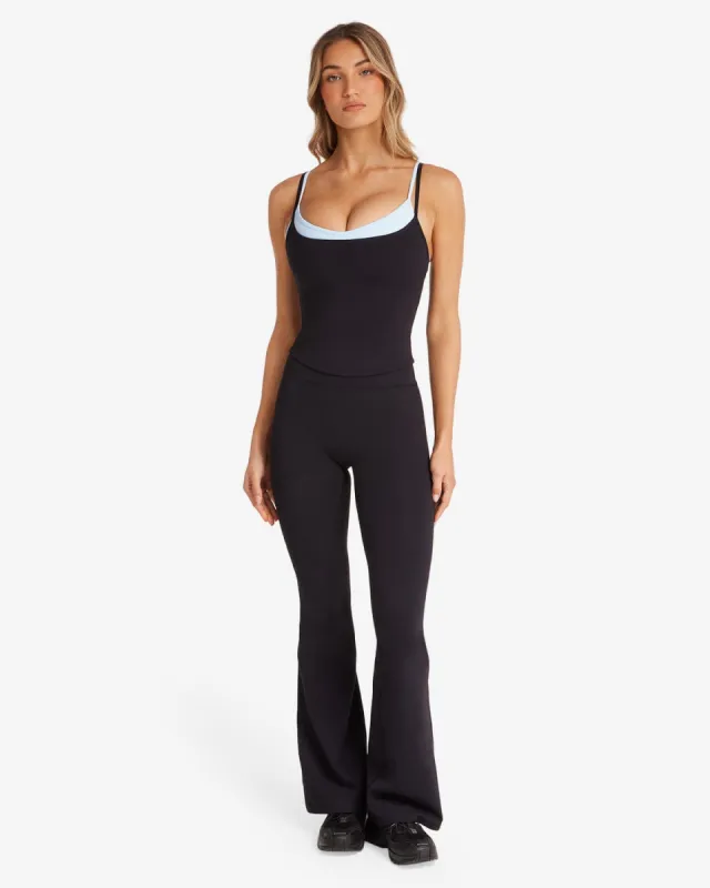 Form Invisible Scrunch Flare Leggings Tall | Black sold by Crop Shop Boutique