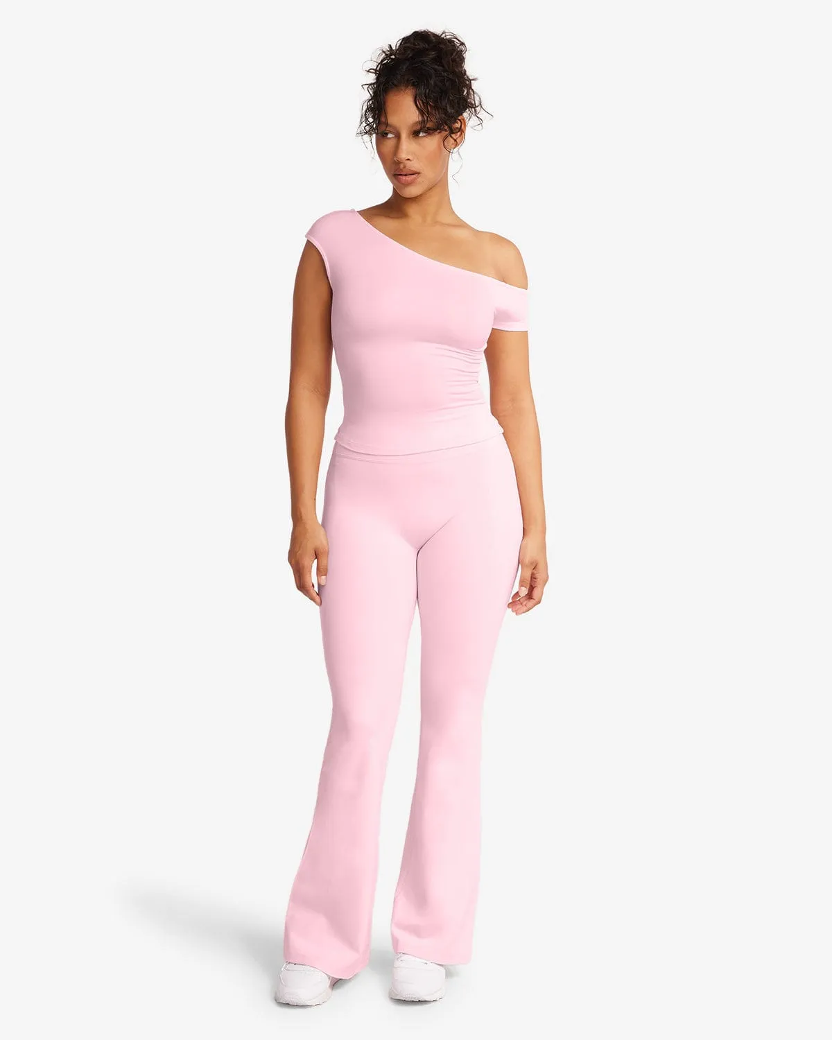 Form Invisible Scrunch Flare Leggings | Blossom sold by Crop Shop Boutique