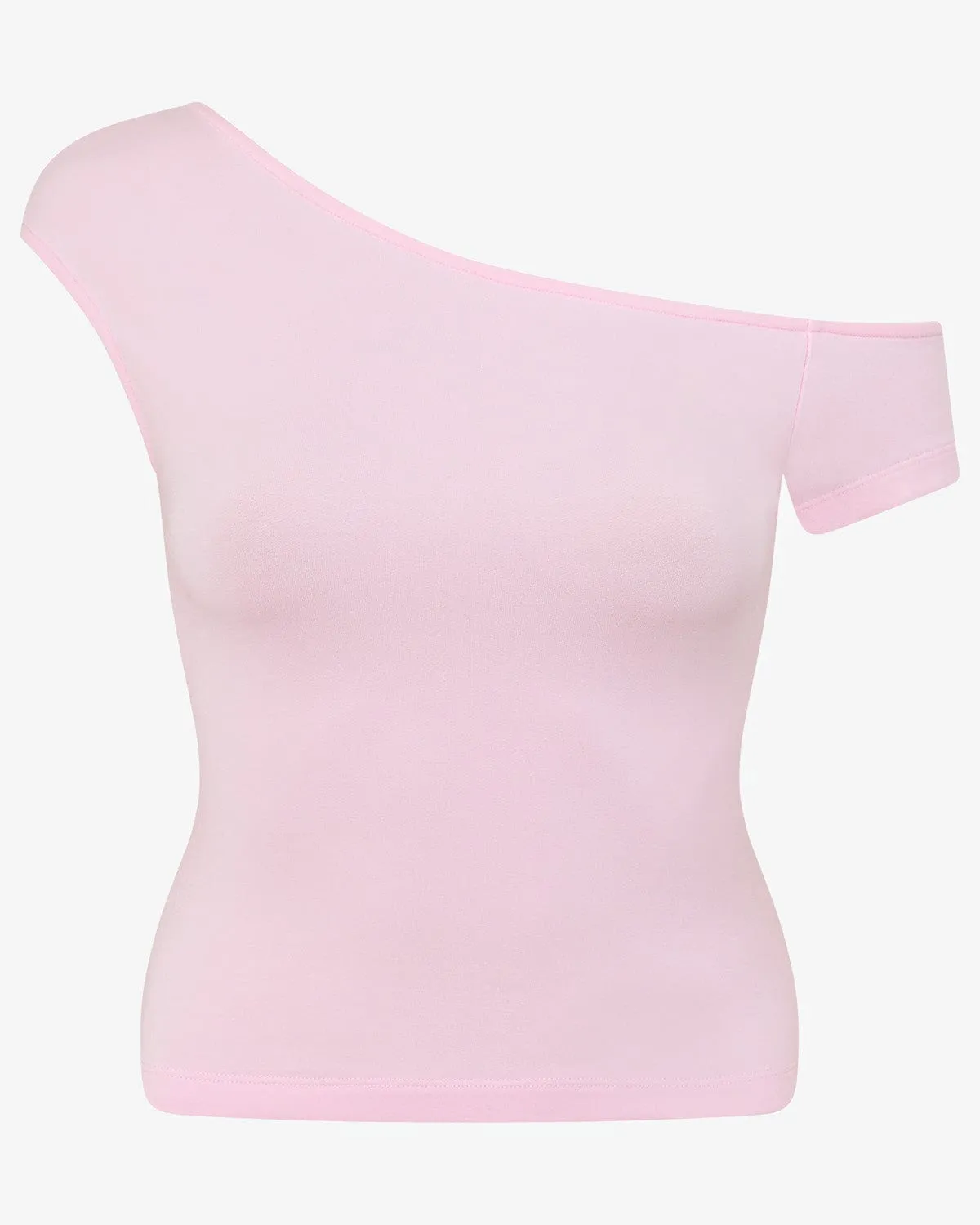 One Shoulder Capped Sleeve Top | Blossom sold by Crop Shop Boutique product image thumbnail 4