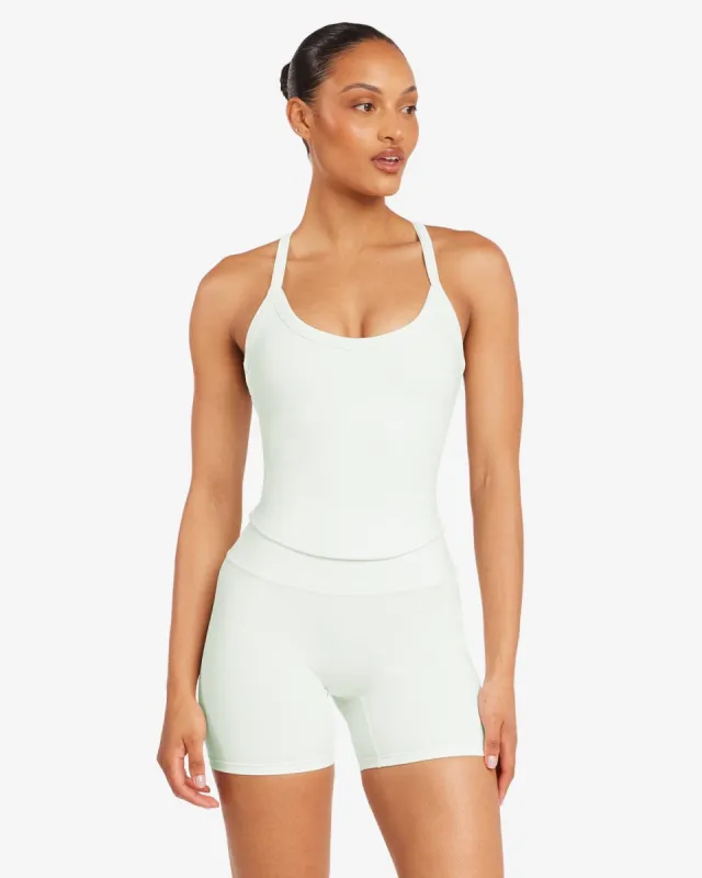 Serenity Camille Tank | Aloe sold by Crop Shop Boutique