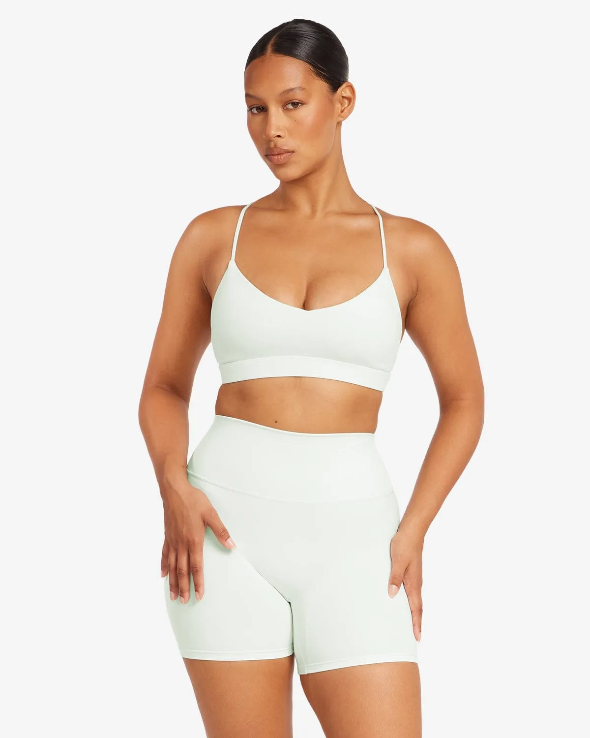 Serenity Lina Crop | Aloe sold by Crop Shop Boutique product image thumbnail 5