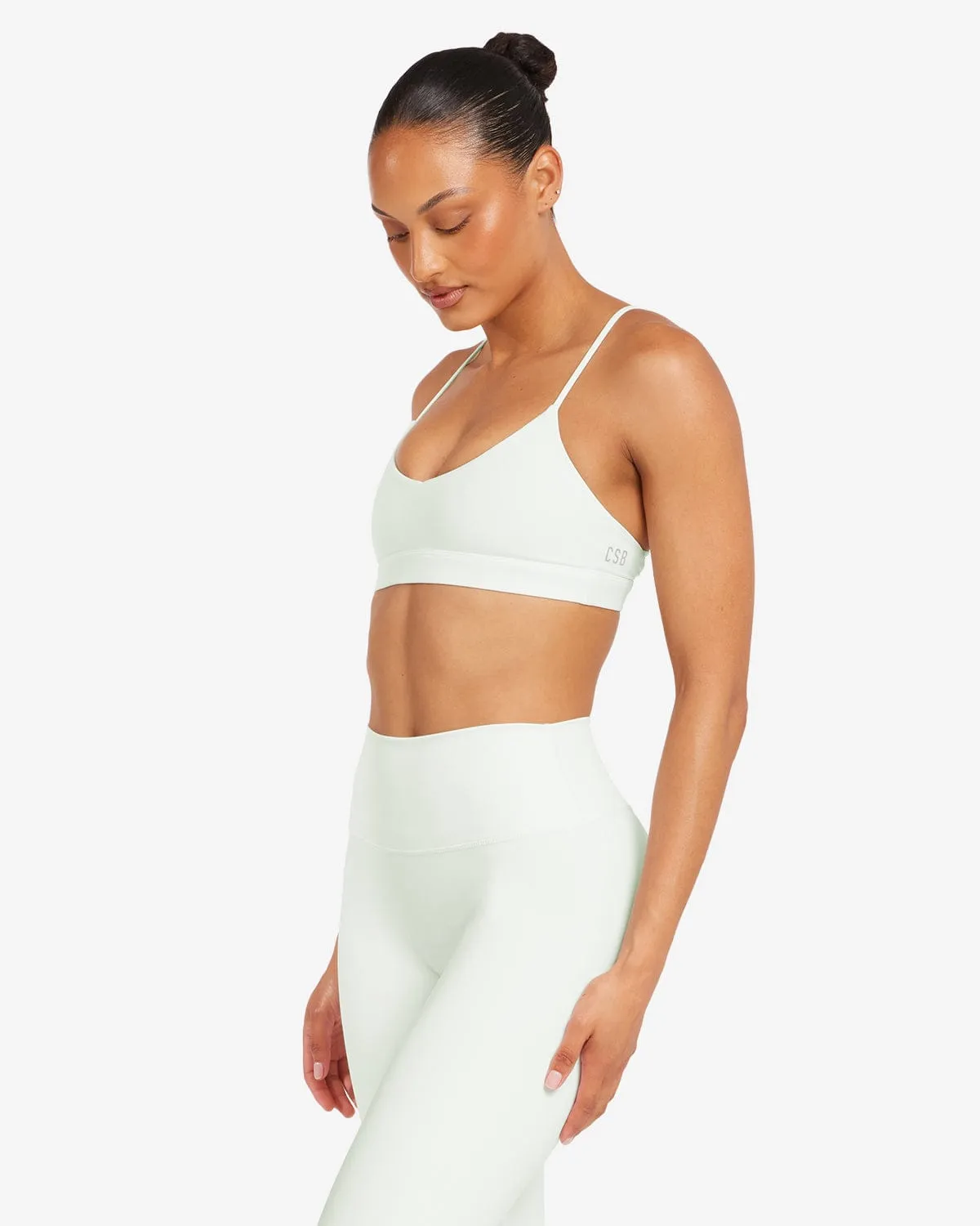 Serenity Lina Crop | Aloe sold by Crop Shop Boutique product image thumbnail 3