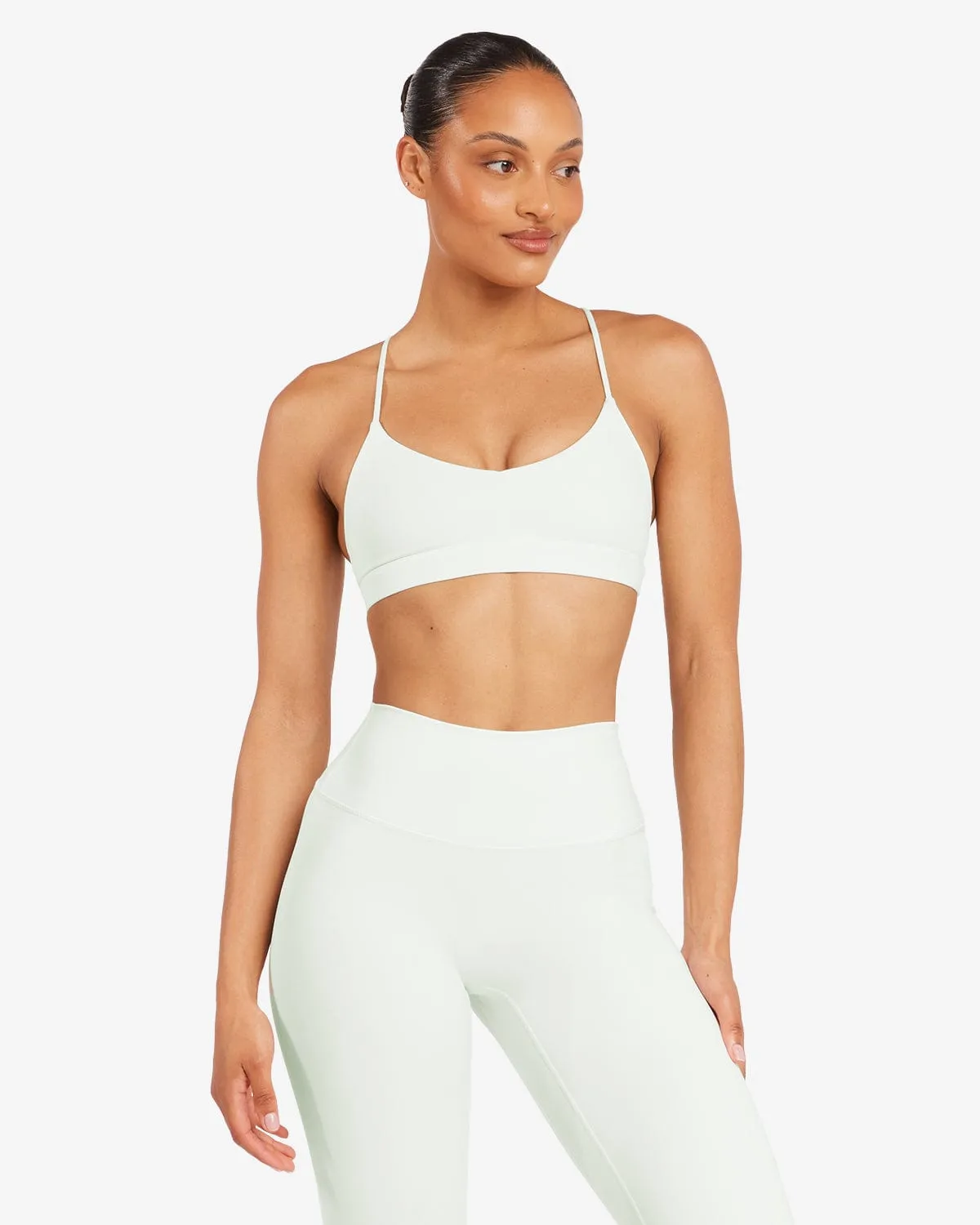 Serenity Lina Crop | Aloe sold by Crop Shop Boutique product image thumbnail 2